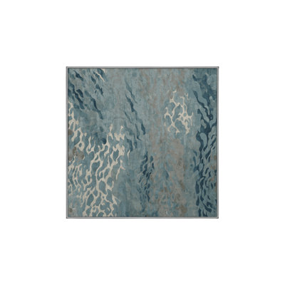 Machine Washable Gray Area Rug