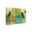 « color oiseau pattern », reproduction de peinture à l’acrylique sur toile tendue-31330946