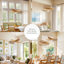 Luminaire suspendu en rotin Whisper Leaf
