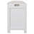 Storage Bench With Removable Basket And 2 Drawers, Fully Assembled Shoe Bench With Removable Cushion (White)