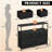 5 Drawer Dresser with Charging Station, Chest of Drawers with Open Shelves for Living Room, Closet, Entryway-607076691