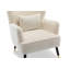 77Cm Wide Teddy Boucle Wingback Chair-1318502781