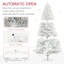 Arbre de Noël artificiel de 9 pi de hauteur, arbre de Noël non éclairé avec 2132 pointes de branches, ouverture automatique, base en acier, décoration des Fêtes pour le bureau personnel-1728968112-1728968113