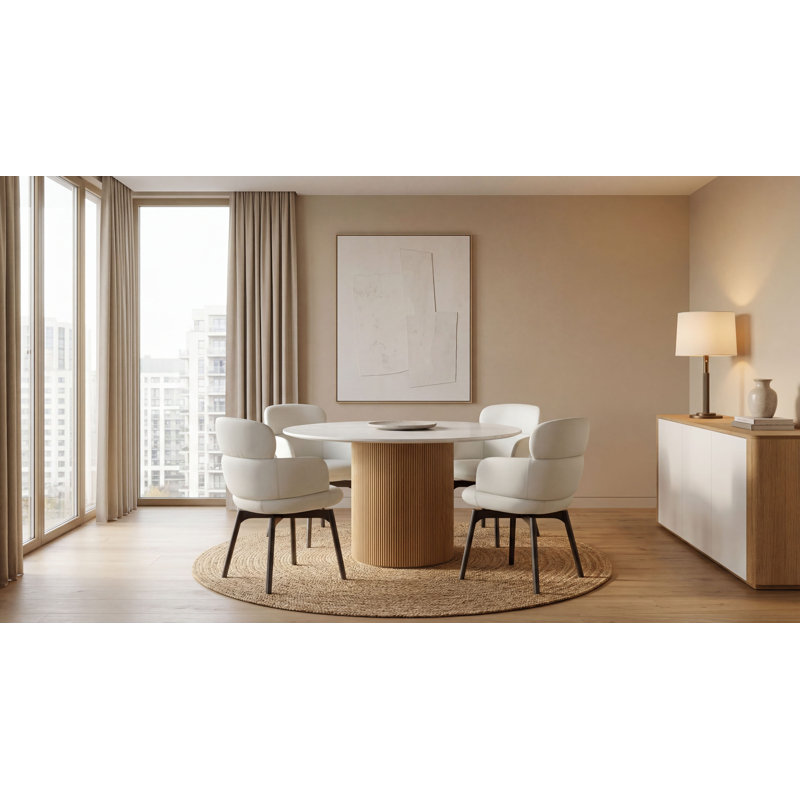 Vienna Dining Table, Natural