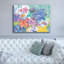 «Epic Graffiti» «Starry Seas» par Paul Brent, art mural sur toile