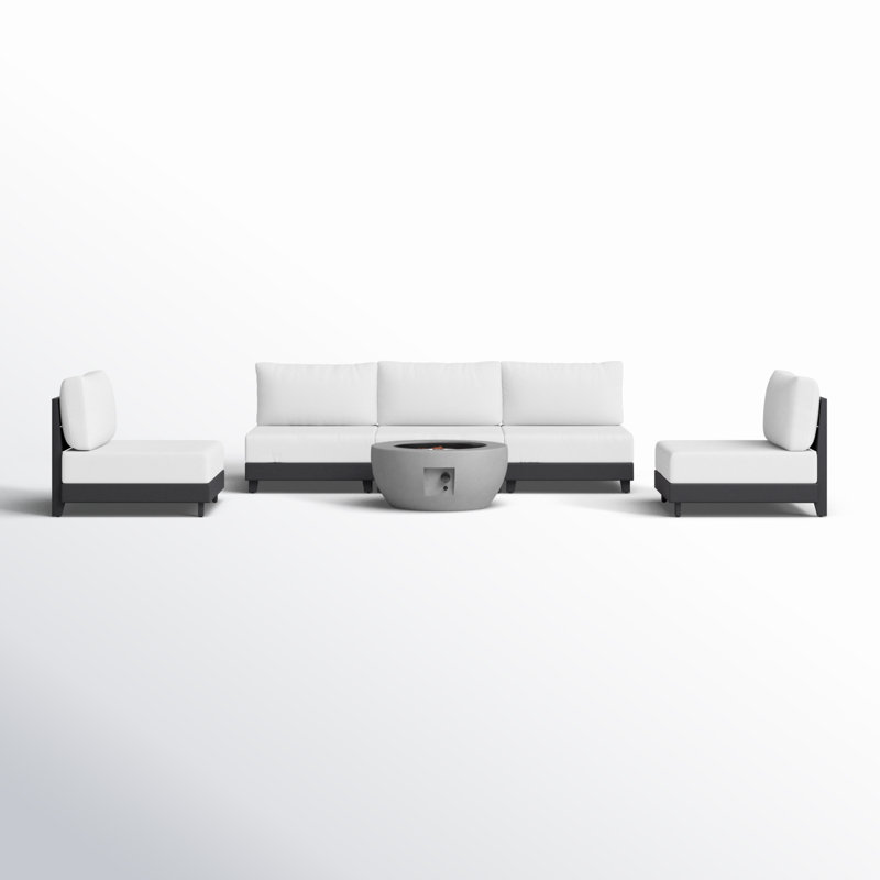Dez 6pc Multi-Chair Fire Seating Set