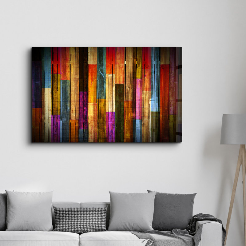 Elegant Tempered Glass Wall Art Painting, 13.8 x 21.7 inches | 100% Tempered Glass, Thickness: 0.16 inches | UV Printed for Vibrant Colors | Perfect for Home Decor, Living Room, & Office Spaces