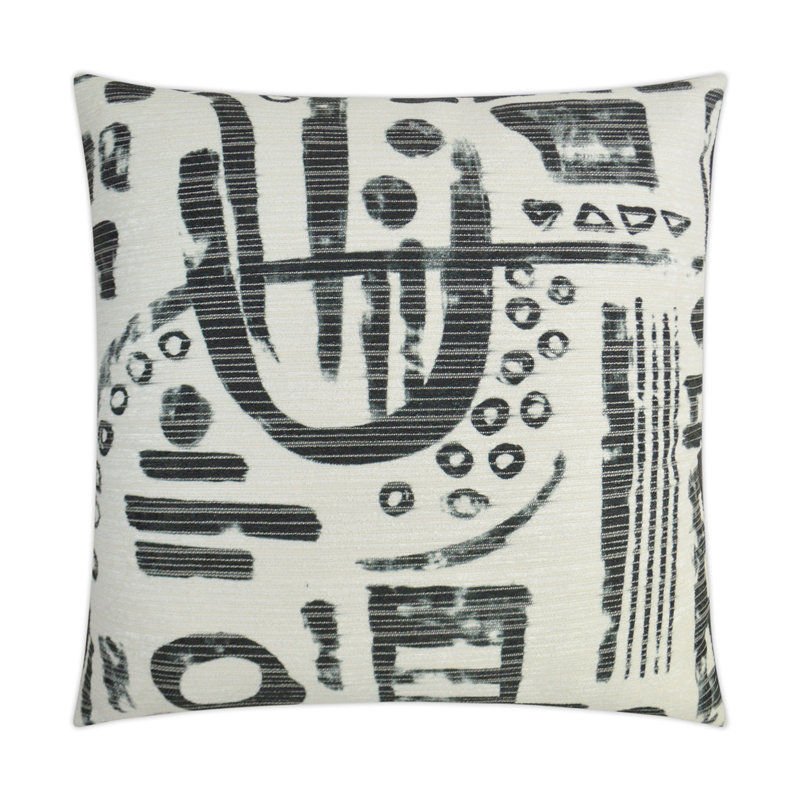 Brush Gesture Pillow Cover & Insert, Square 20"