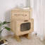 Table d'appoint avec rangement