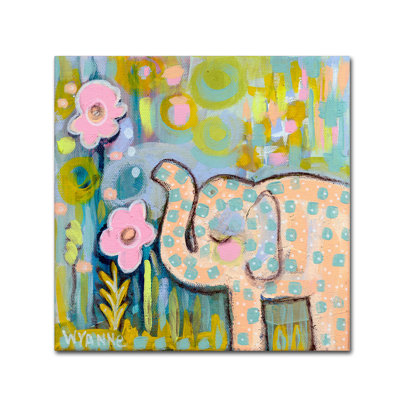 Art sur toile Berkley «Peachy Keen»