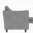 4 - Seat L Shaped With Breathable Fabric, Frame, Comfortable Support, Movable And Armrest Pockets For Home Couch High Density Foam, Structure, , Soft Cushions, Living Room Comfort-908362317