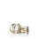 Waterford Mastercraft Aran Napkin Rings Gilded 2in, Set of 2