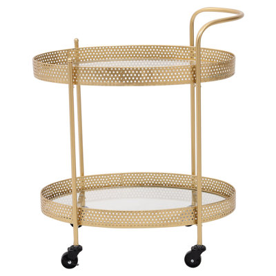 Alizayah Metal Bar Cart