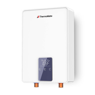 Chauffe-eau électrique sans réservoir ThermoMate 6 kW 240 V 1,5 GPM, chauffe-eau instantané compact pour installation sous évier et salle de bain, certifié ETL