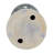 Pillar and Taper Candle Holder Stoneware and Ceramic Geometric Textured Pattern Blue and White Finish for Home Office Bedroom or Living Room Decor-1578478151