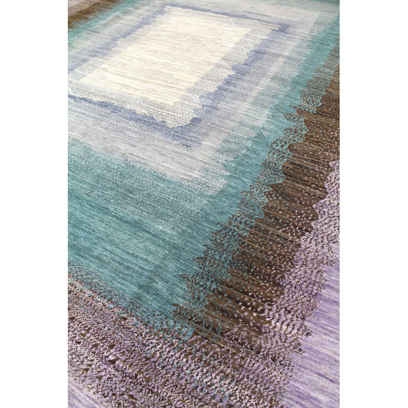 Gabbeh One-of-a-Kind 8'10" X 11'11" Flatweave Area Rug