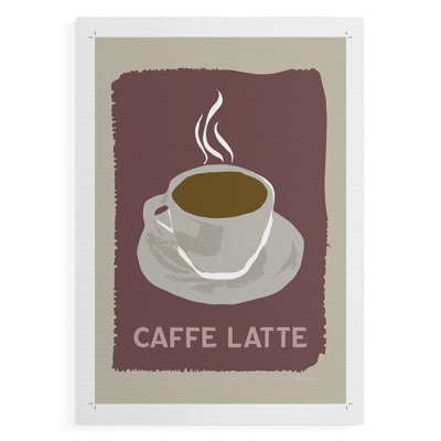 Modern Coffee III -Canvas Print Only - NOT FRAMED