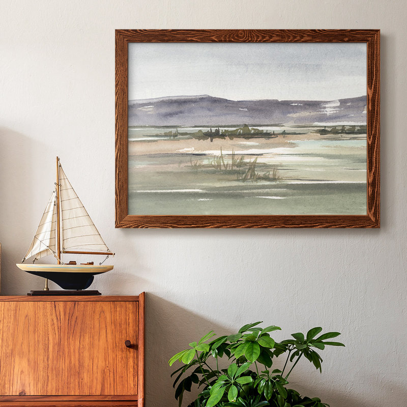 «Mute Marsh II», reproduction d'art sur toile simple, Érable, H 28 po x l 42 po x P 1,5 po