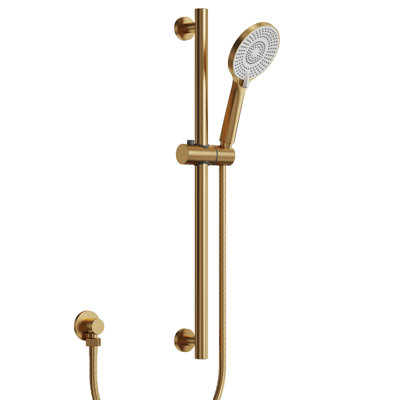 3-Spray Hand Shower with 26-Inch Slide Bar and 59-Inch Hose,Hand Shower Kit