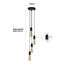 Mathurine - Light Black Cluster Pendant-821381200-821381208
