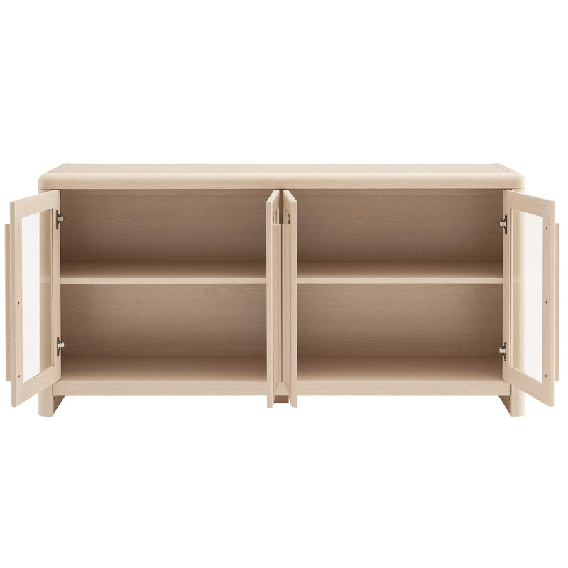 Evren 4-Door Sideboard Storage Display Cabinet