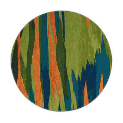Cascading Wilderness Indoor And Outdoor Area Rug