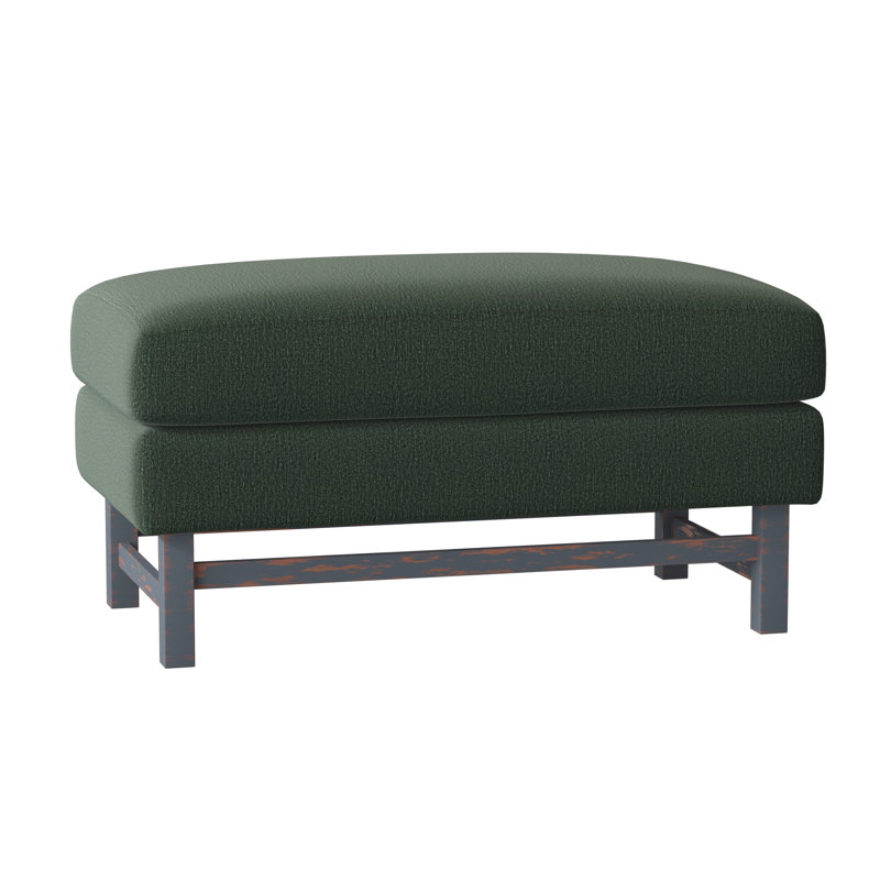 Edward Ottoman, Margaret Uniform, Vintage Ebony