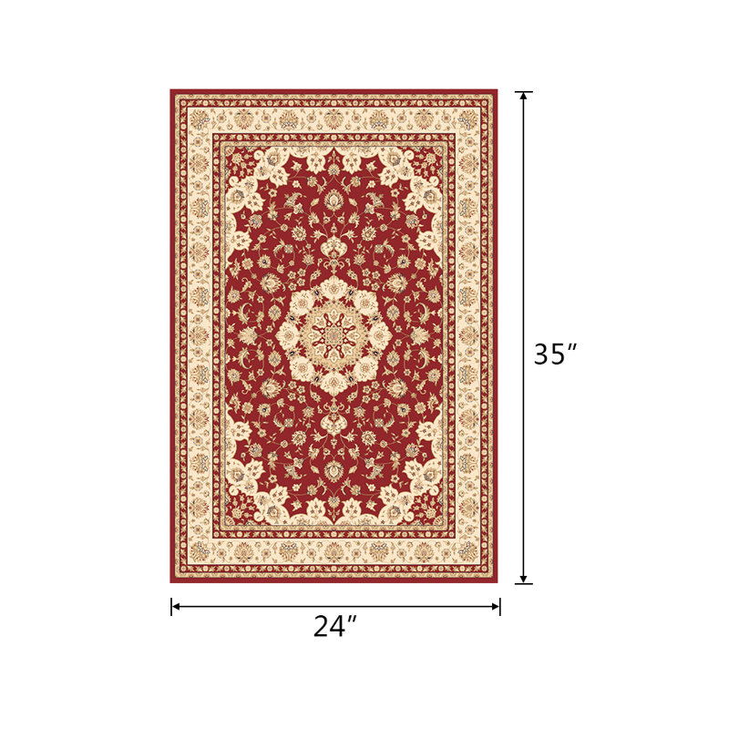 Mccoin Oriental Indoor Rug, Rectangle 2' x 2'11"