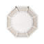 Rattan Wall Mirror Wood Frame Accent Mirror 60x60cm