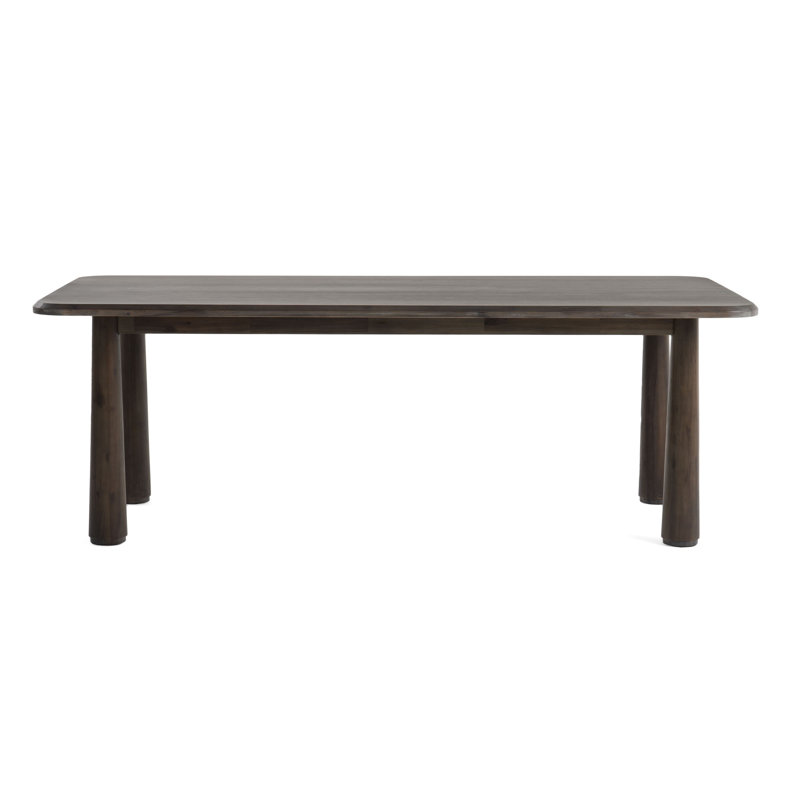 Table de salle à manger Meridian, Espresso brun, H 30 po x l 39,4 po x L 87 po 