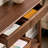 Chinese-style simple brown console table