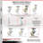 4 Piece Nylon Caster Set