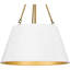 Luminaire suspendu tambour simple 4 lumières-672638489