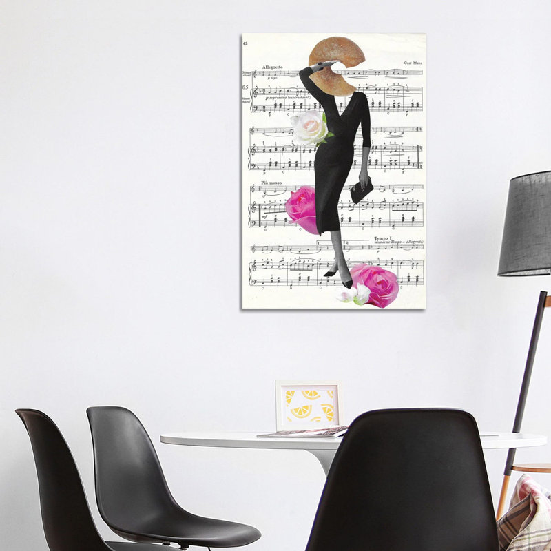 I Donut Care by Kiki C Landon - Wrapped Canvas Print, 101.6 cm H x 66.04 cm W