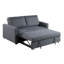 Devaeh 2 Seater Linen Blend Sleeper-349468870