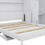 Grand lit escamotable mural avec placard