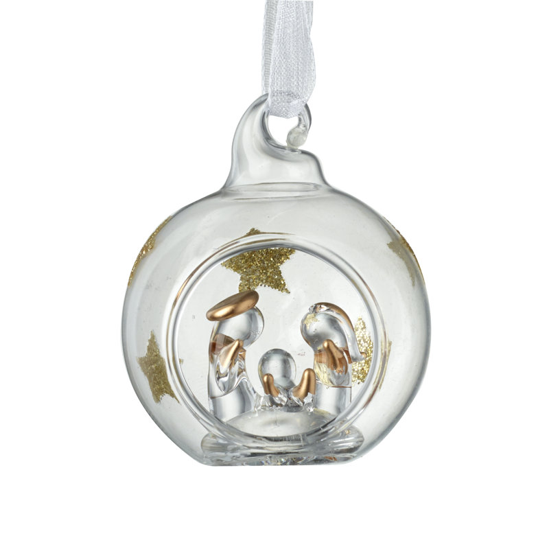 5cm Glass Bauble