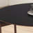 Black Round Sintered Stone Dining table-413366956