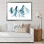 «Blue High Mountain Range II», reproduction sur toile-67390118-67390110
