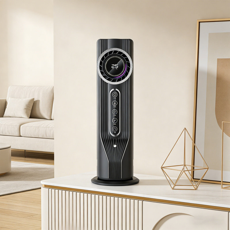 Ventilateur de minuterie multifonction USB, Black