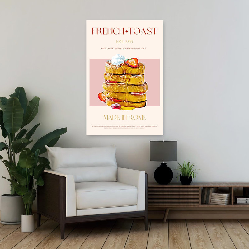 Sweet Stacked French Toast by Nazma Khokhar - Wrapped Canvas Print, 91.44 cm H x 60.96 cm W