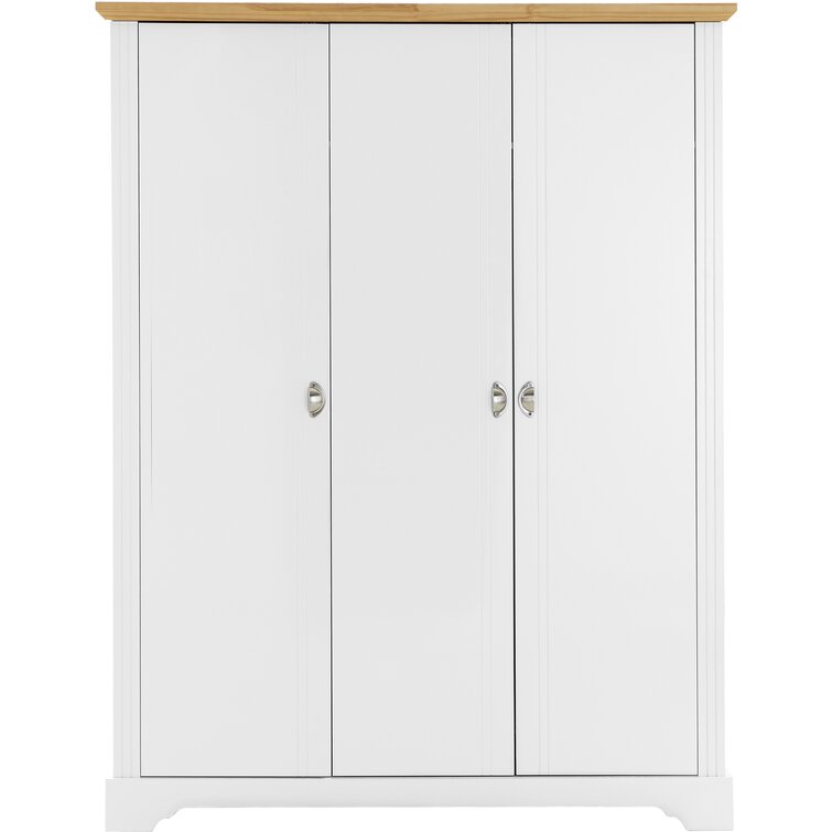 Three Posts Sparta 3 Door Wardrobe & Reviews | Wayfair.co.uk