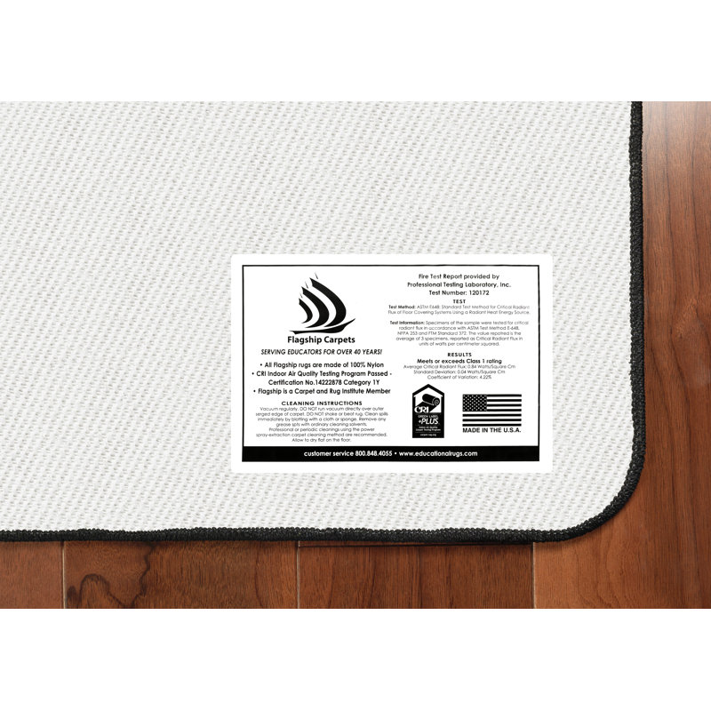 Tapis vert/bleu cutie tufed