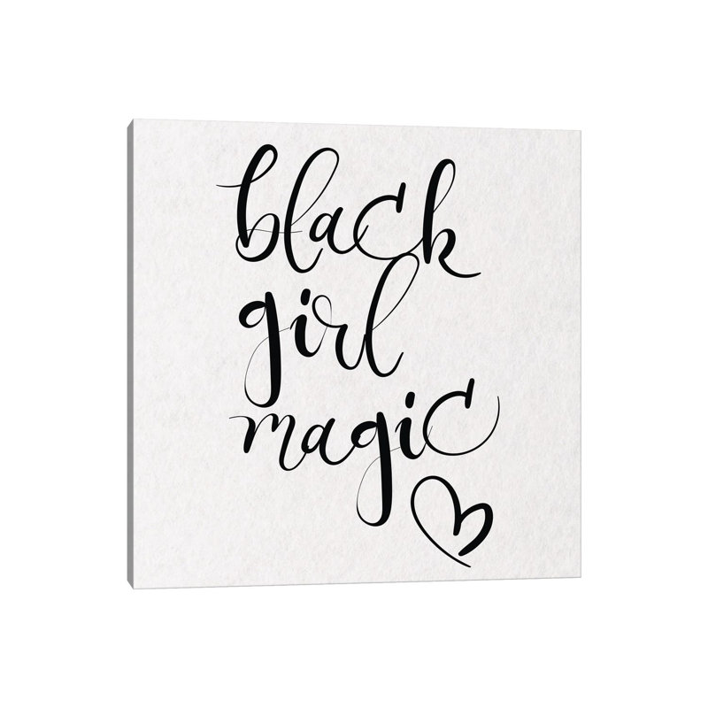 Black Girl Magic III by Nikki Chu - Wrapped Canvas Gallery-Wrapped Canvas Giclée, 30.48 cm H x 30.48 cm W