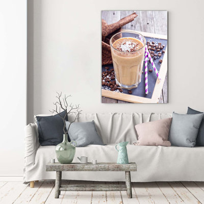 Chocolate Cocktail - Wrapped Canvas Print