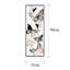 Accessoire mural décoratif en métal peint à la main, 12,6 po x 35,4 po x 2,0 po | Fabrication 100% métal, poids: 3,3 lb | Variations de couleurs uniques, parfaites pour la décoration intérieure et les amateurs d'art moderne, design élégant et dura
