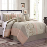 Modern & Contemporary Floral Comforter Set