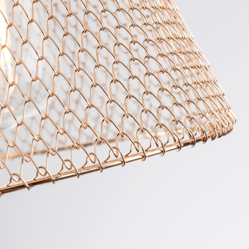 16cm H Metal Bell Lamp Shade ( Screw On ), Gold