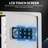 2.2 Cu ft Fireproof Home Safe Box, 4‑in‑1 Biometric Fingerprint, Password, Key & External Power Access, Dual Alarm System with Fireproof Bag for Jewelry and Documents