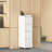 4 Drawer Metal Locking Vertical File Cabinet on Wheels – Heavy-Duty Lockable Cabinet for Home & Office